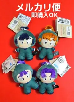 忍たま　てちぬい　 食満留三郎 善法寺伊作 潮江文次郎 立花仙蔵 4種セット