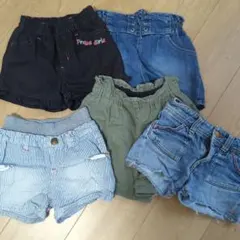 ANAP入り ショートパンツ 5点セット 120cm