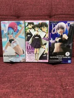 初音ミク カナヲ ナズナ フィギュア 3点セット まとめ売り