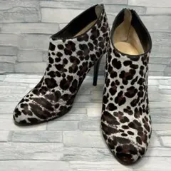 【極美品】JIMMY CHOO　ショートブーツ　ブーティ　バックジップ