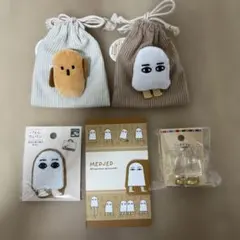 ① seria 埴輪/メジェド 巾着　ブック型メモ　ワッペン　ミニオブジェのサムネイル