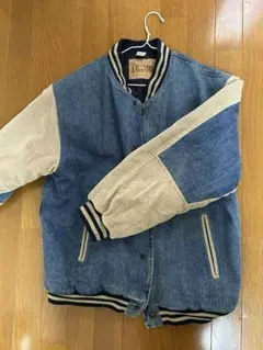 【cosmo star hiker】オーバーデニムスタジャン