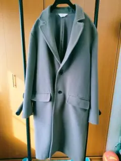 ＷＹＭ　チェスターコート　ベージュ　Ｍ　丈114Cm　　中古