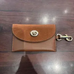 美品✨️ COACH コーチ ターンロック コインケース フック付 紫 - メルカリ