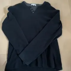 と*し様 VILLAND ブラック Lサイズ 七分袖カットソー