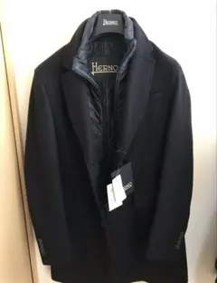 美品⭐︎HERNOヘルノ2way ダウンライナー チェスターコート ネイビー
