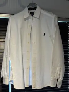 【希少】BEAMS HEART ミッキーマウス　コラボ　ホワイト長袖シャツ