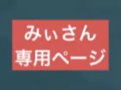 みぃさん専用ページ