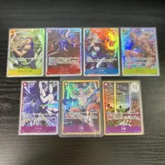 オ*カ様 万雷 SR パラレル 他まとめ売り 神の島の冒険 ワンピースカード