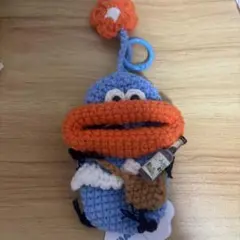 手編み　キャラクターキーケース
