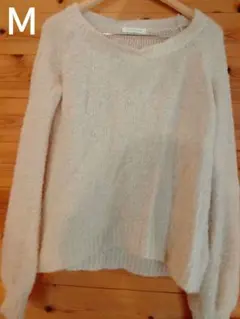 LOWRYS FARM アイボリー ニットセーター M