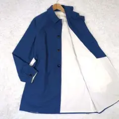 美品【希少サイズ L】イールプロダクツ　サクラコート　ステンカラーコート　ロング