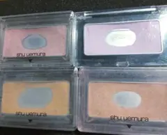 shu uemura グローオン チーク　ヌードカラー 　人気4色セット