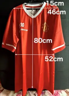 マンチェスター・ユナイテッド XL 赤 シャツ（Doo Groupコラボ）非売品