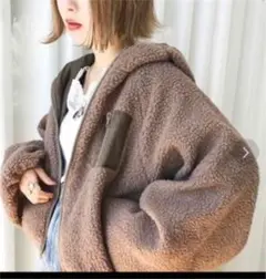 apres アプレジュール ボアブルゾンのサムネイル