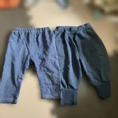 95サイズ7部丈　ズボン2着