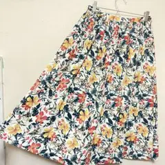 LEPSIM LOWRYS FARM 花柄　スカートMサイズ　南国　ボタニカル夏