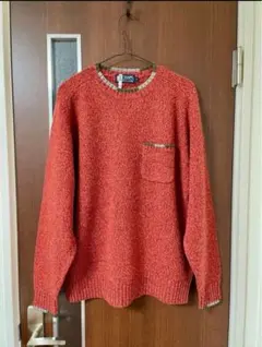 【CHAPS ラルフローレンニット90s】Lサイズ　ウール100%