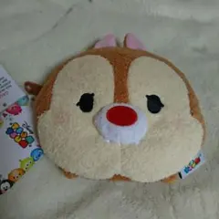 新品 デールのふわふわポーチ 香港ディズニー