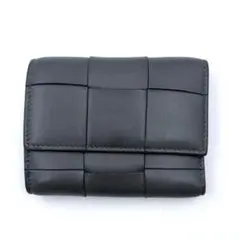 美品✨ BOTTEGA VENETA／カセット三つ折り財布／グレーのサムネイル