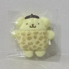 サンリオ　ヒョウ柄ハート ふわちびフレンズマスコット　ポムポムプリン