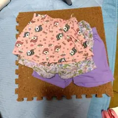 キャラクター柄半ズボンセット3枚