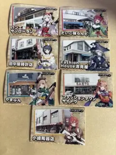 にじいばジャーニー Idios 奥久慈 大子町 現地限定ステッカーセット