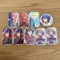 プロセカ スクエア缶バッジ グリッター缶バッジ まとめ売り