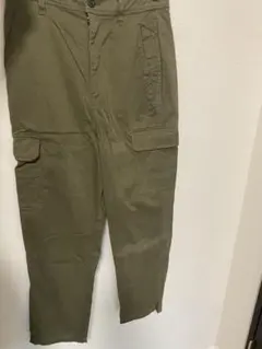 カーキ ワークパンツ