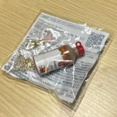 Gong cha ゴンチャ ミニチュアキーホルダー 黒糖烏龍ミルクティー