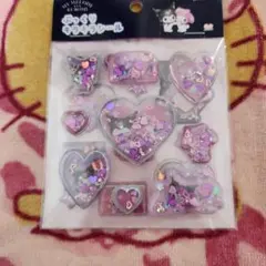 マイメロクロミ ぷっくりキラキラシール