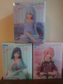 【箱なし】甘神さんちの縁結びフィギュアセット Asahi Yae Yuna