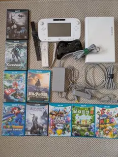 Wii U本体とゲームソフト9本セット