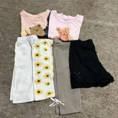 半袖 半ズボン 女の子 90サイズ 西松屋