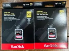サンディスク 128GBSDSDXXD-128G-GN4IN-2枚 - メルカリ