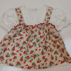 女の子半袖とキャミのセット！