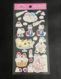 トコロコムギ×サンリオキャラクターズ　ステッカー