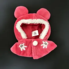 美品　ディズニーストア シークレットポンチョ 赤