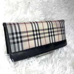 BURBERRY ノバチェック柄 長財布 二つ折りのサムネイル