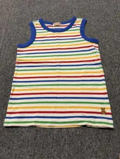 ミキハウス　ストライプタンクトップ 110