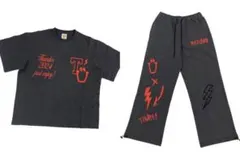 ateez thunder tシャツ スウェットパンツ セットアップ - メルカリ