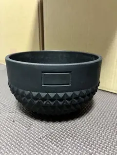 BOTANIZE ブラック　スタッズ加工プラ鉢のサムネイル