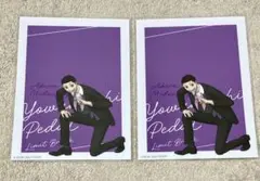 弱虫ペダル 御堂筋 翔 中外鉱業 ゆびきり BLACK ブロマイド2枚