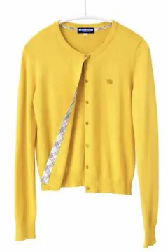 美品 BURBERRY BLUE LABEL カーディガン ノバチェック 38