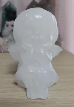 水晶 天使ちゃん♡ 虹あり♡ エンジェル 天然石 彫刻 置物 新入荷
