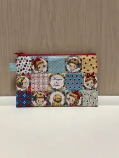 ハンドメイド　マーガレット＆ソフィー　ポーチ