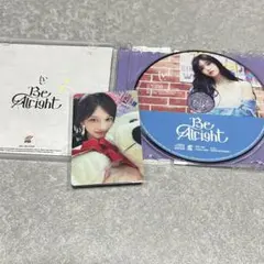 IVE Be Alright 通常盤 イソ ピクチャーレーベル トレカ付き