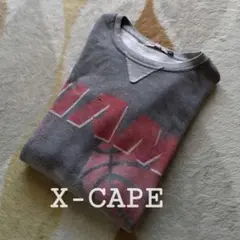 X-CAPE ユーロヴィンテージスウェット イタリア製 サイズS