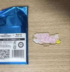 学マス 姫崎莉波 極楽湯 RAKUSPA コラボ トレーディング担当チャーム