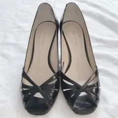 MODE ET JACOMO carino エナメルパンプス 黒 23.5㎝のサムネイル